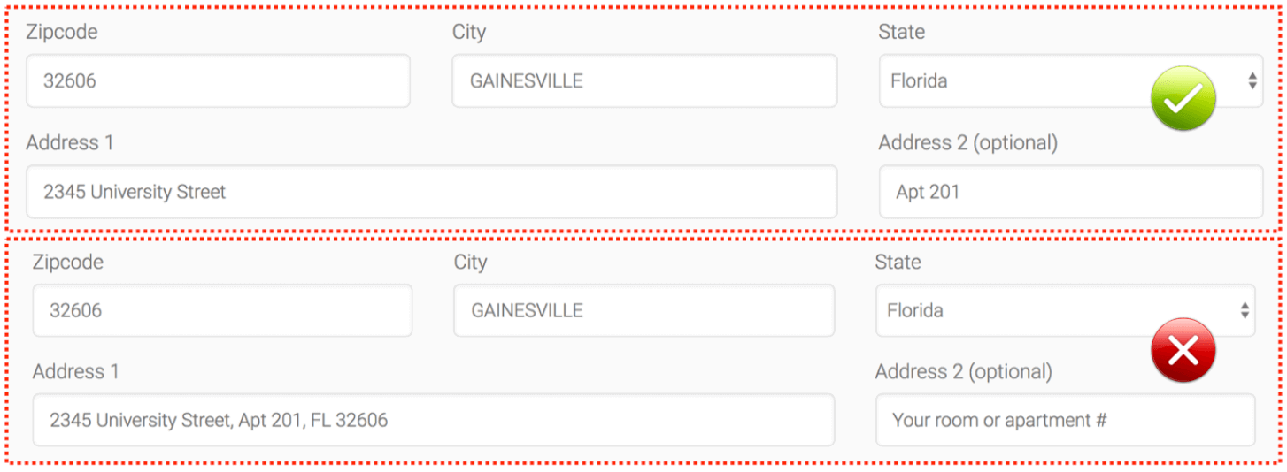 PSI Address format